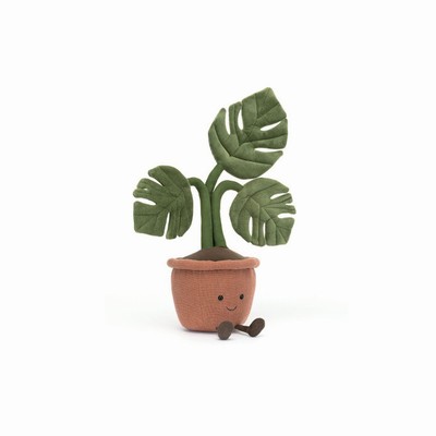 Jellycat Monstera Plant USA | 63158VTLP